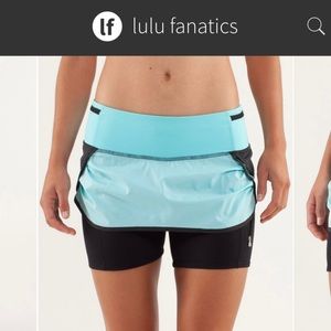 Lululemon Run Speed Squad Skirt NWT 6